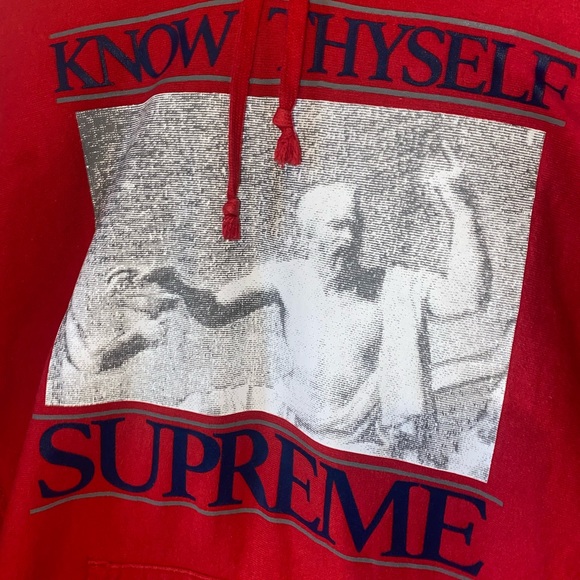 Supreme Other - REAL Supreme “know thyself” sweatshirt